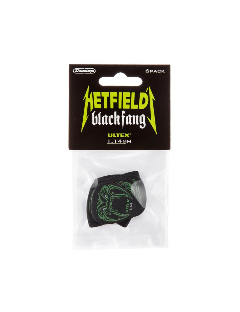 Dunlop Hetfield Black Fang guitar picks, 1.14 mm