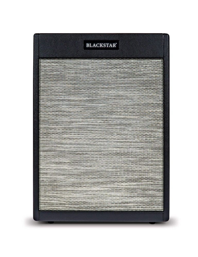 Blackstar St. James 212 vertical open-back cabinet in black