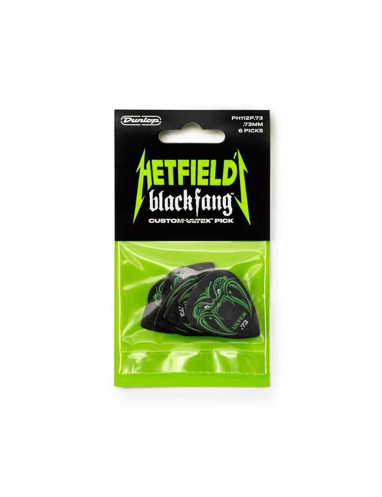 Dunlop Hetfield Black Fang guitar picks, 0.73 mm