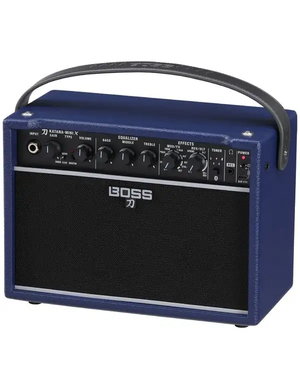 Boss Katana MINI X 10W Combo Modeling Guitar Amplifier Blue