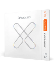 D'addario Extra Light Coated Acoustic Guitar Strings 10-47