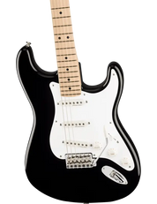 Fender Eric Clapton Stratocaster close-up showing TBX tone controls and chrome hardware