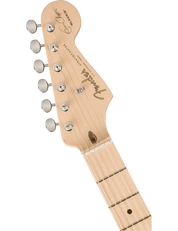 Fender Eric Clapton Stratocaster headstock view with vintage-style tuners and soft V-neck profile