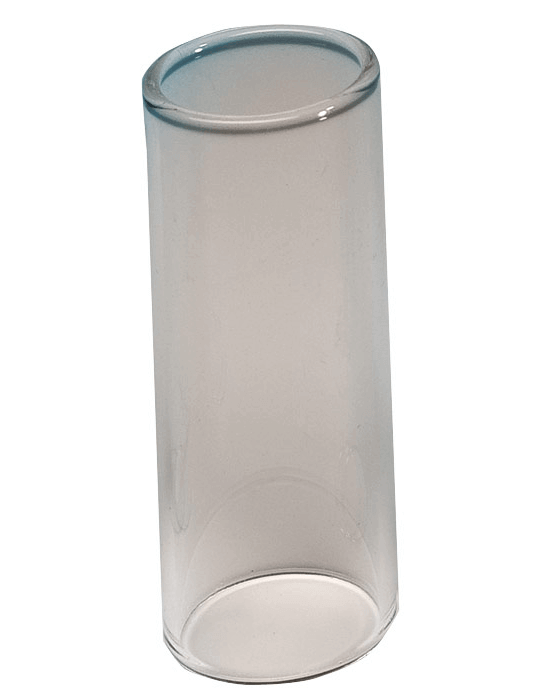 Fender Glass Slide Standard Large with clear finish designed for expressive blues playing
