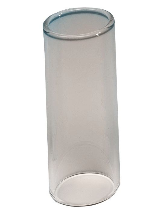 Fender Glass Slide Standard Large with clear finish designed for expressive blues playing