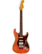 Fender Michael Landau Coma Stratocaster front view with HSS pickup layout and rosewood fretboard