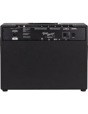 Back view of Fender Tone Master FR-12 showing control panel and connections