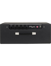 Close-up of Fender Tone Master FR-12 control knobs and switches