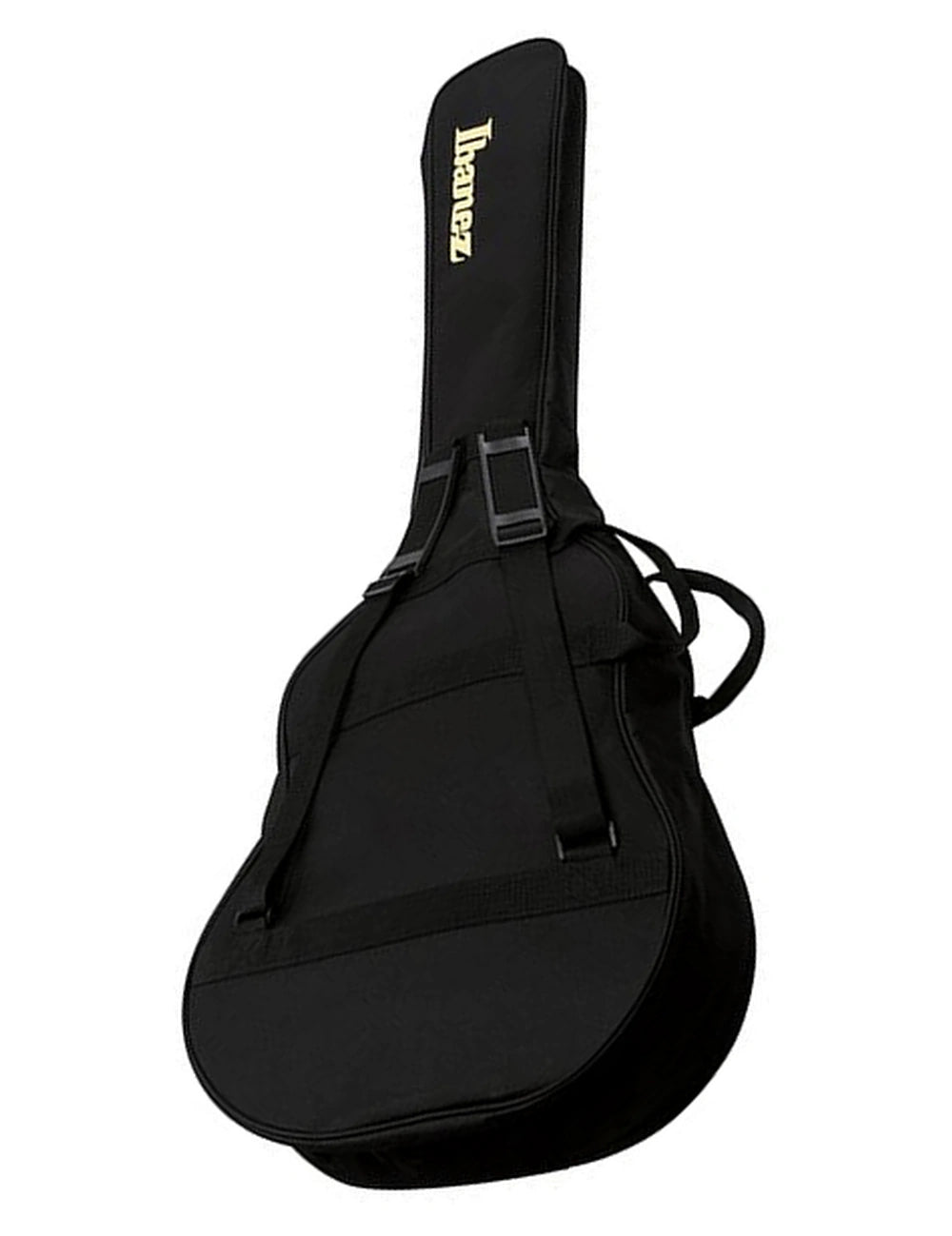 Ibanez IABB101 - Black Acoustic Bass Guitar Gig Bag - back view