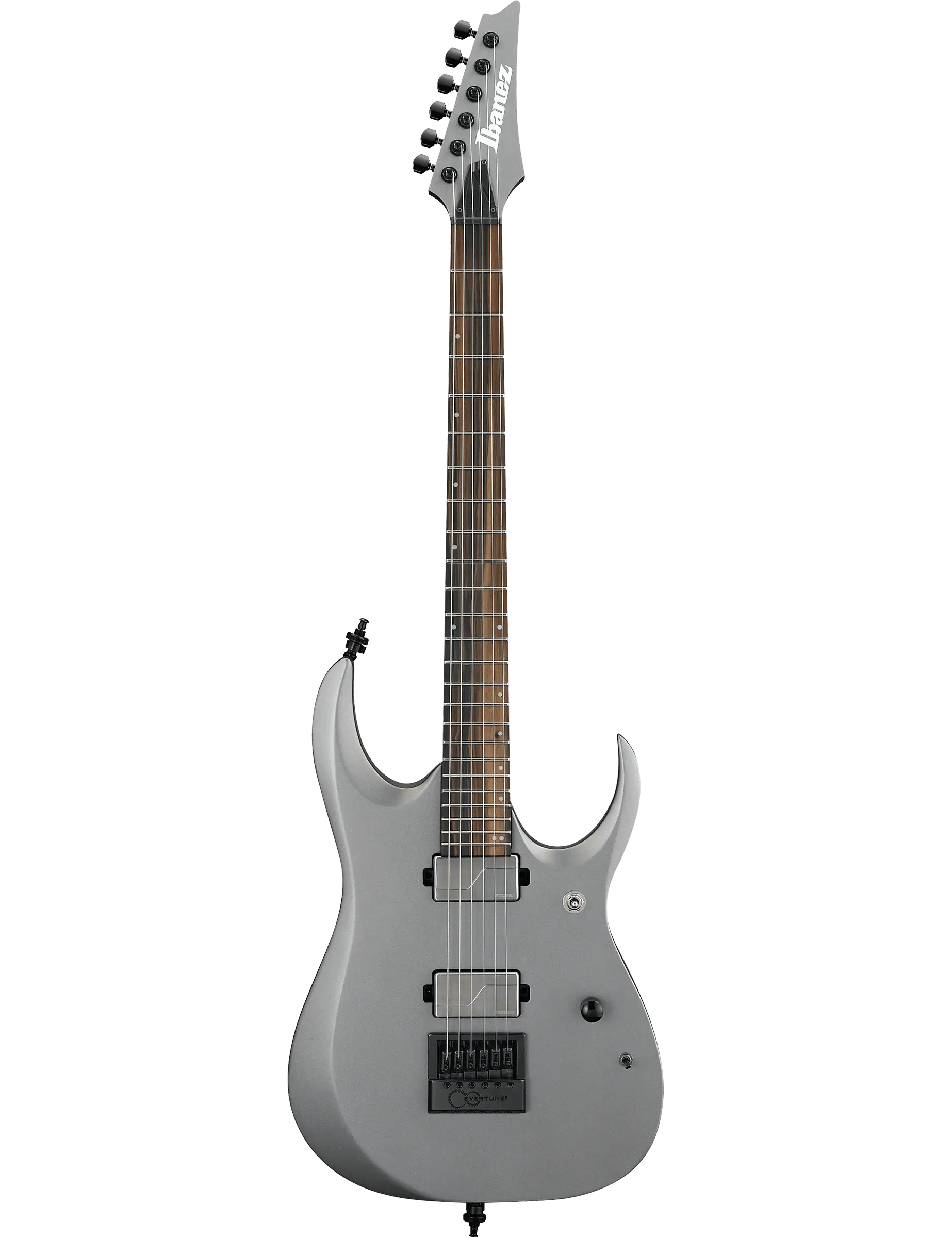 Ibanez RGD61ALET electric guitar in Metallic Gray Matte finish.