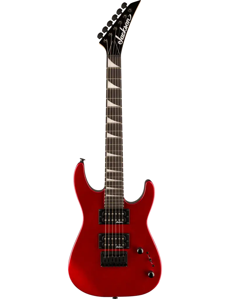 Jackson JS Series Dinky Minion JS1X compact electric guitar with dual humbuckers, front view