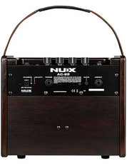 NUX AC-25 portable acoustic guitar amplifier.