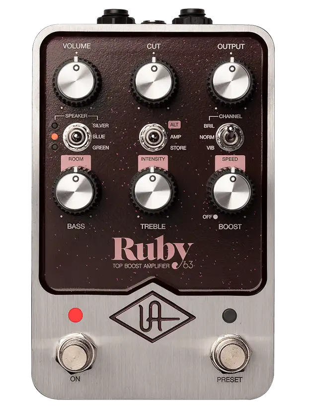 Universal Audio Ruby '63 Top Boost Amplifier